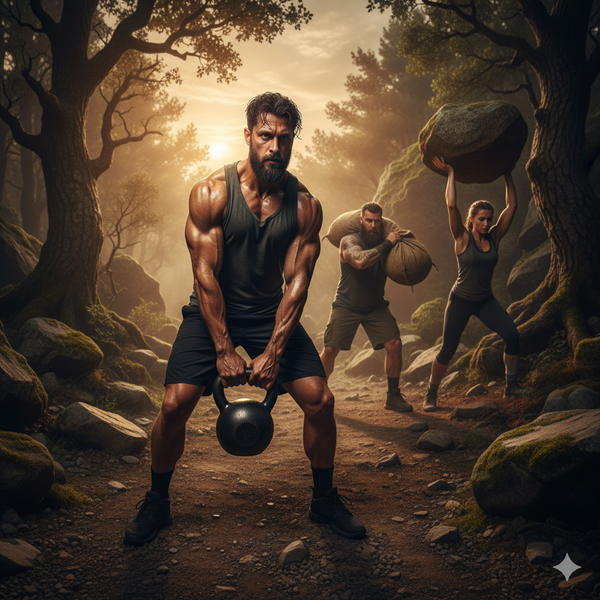 Beyond the Barbell: Forging Strength with Kettlebells, Sandbags, and Stones.